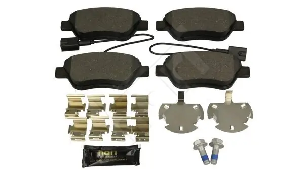 Bremsbelagsatz, Scheibenbremse Vorderachse HART 252 303