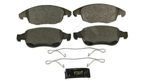 Bremsbelagsatz, Scheibenbremse Vorderachse HART 252 307 Bild Bremsbelagsatz, Scheibenbremse Vorderachse HART 252 307