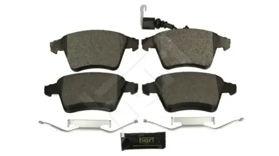 Bremsbelagsatz, Scheibenbremse Vorderachse HART 252 313 Bild Bremsbelagsatz, Scheibenbremse Vorderachse HART 252 313