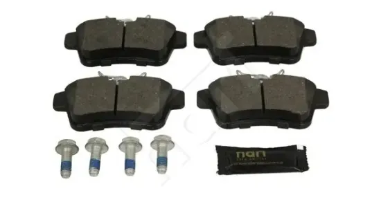 Bremsbelagsatz, Scheibenbremse Hinterachse HART 253 760 Bild Bremsbelagsatz, Scheibenbremse Hinterachse HART 253 760