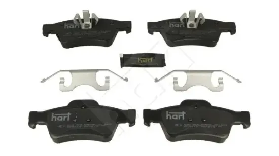 Bremsbelagsatz, Scheibenbremse Hinterachse HART 248 979 Bild Bremsbelagsatz, Scheibenbremse Hinterachse HART 248 979