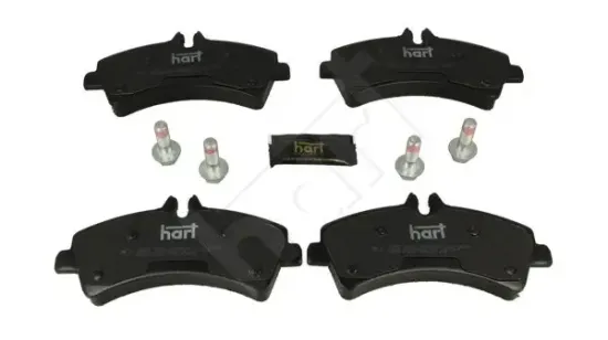 Bremsbelagsatz, Scheibenbremse Hinterachse HART 249 006 Bild Bremsbelagsatz, Scheibenbremse Hinterachse HART 249 006