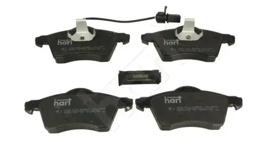 Bremsbelagsatz, Scheibenbremse HART 249 010 Bild Bremsbelagsatz, Scheibenbremse HART 249 010