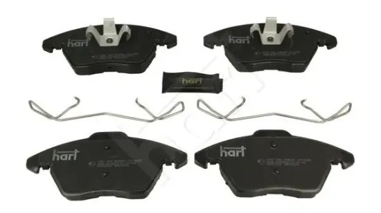 Bremsbelagsatz, Scheibenbremse HART 249 180 Bild Bremsbelagsatz, Scheibenbremse HART 249 180