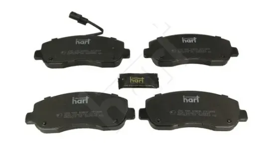 Bremsbelagsatz, Scheibenbremse HART 250 595 Bild Bremsbelagsatz, Scheibenbremse HART 250 595