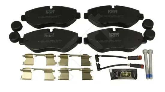 Bremsbelagsatz, Scheibenbremse Vorderachse HART 251 965 Bild Bremsbelagsatz, Scheibenbremse Vorderachse HART 251 965