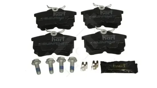 Bremsbelagsatz, Scheibenbremse Hinterachse HART 252 302 Bild Bremsbelagsatz, Scheibenbremse Hinterachse HART 252 302