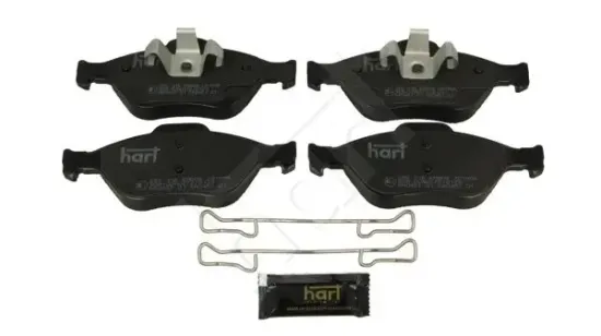 Bremsbelagsatz, Scheibenbremse Vorderachse HART 252 318 Bild Bremsbelagsatz, Scheibenbremse Vorderachse HART 252 318