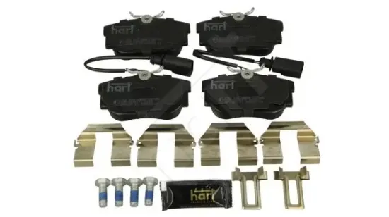 Bremsbelagsatz, Scheibenbremse HART 252 325 Bild Bremsbelagsatz, Scheibenbremse HART 252 325