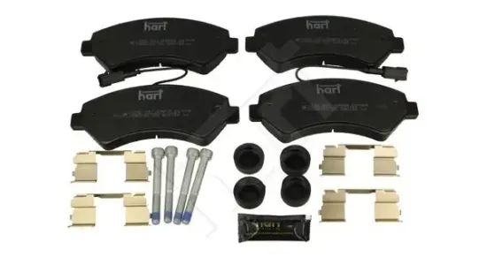 Bremsbelagsatz, Scheibenbremse HART 252 927 Bild Bremsbelagsatz, Scheibenbremse HART 252 927