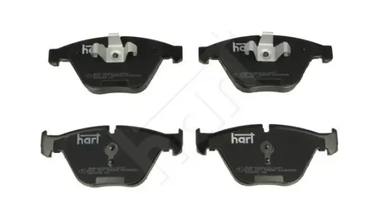 Bremsbelagsatz, Scheibenbremse Vorderachse HART 234 631 Bild Bremsbelagsatz, Scheibenbremse Vorderachse HART 234 631