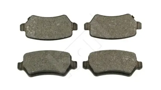Bremsbelagsatz, Scheibenbremse Hinterachse HART 220 167 Bild Bremsbelagsatz, Scheibenbremse Hinterachse HART 220 167