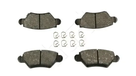 Bremsbelagsatz, Scheibenbremse Hinterachse HART 220 191 Bild Bremsbelagsatz, Scheibenbremse Hinterachse HART 220 191