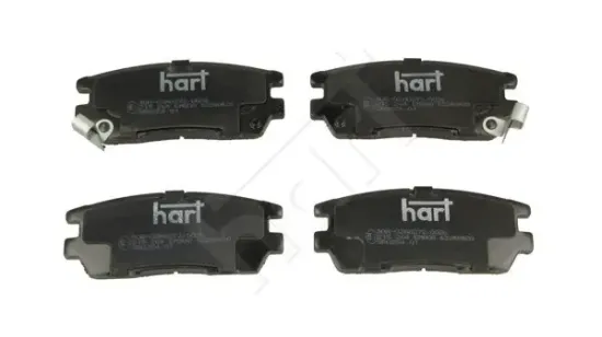 Bremsbelagsatz, Scheibenbremse Hinterachse HART 215 264 Bild Bremsbelagsatz, Scheibenbremse Hinterachse HART 215 264