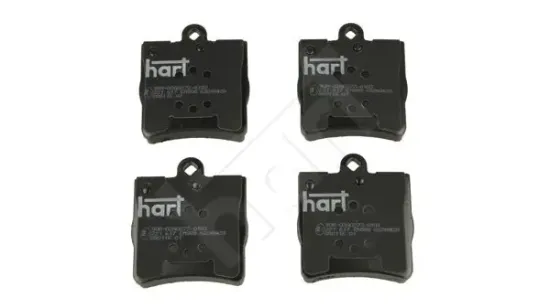 Bremsbelagsatz, Scheibenbremse Hinterachse HART 221 617 Bild Bremsbelagsatz, Scheibenbremse Hinterachse HART 221 617