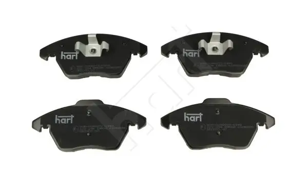 Bremsbelagsatz, Scheibenbremse HART 222 294