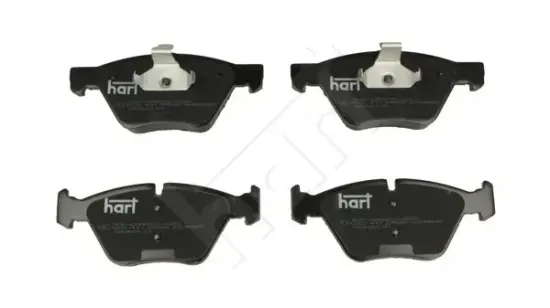 Bremsbelagsatz, Scheibenbremse Vorderachse HART 222 411 Bild Bremsbelagsatz, Scheibenbremse Vorderachse HART 222 411
