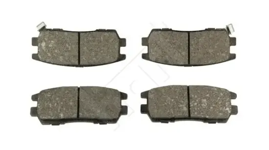 Bremsbelagsatz, Scheibenbremse Hinterachse HART 215 264 Bild Bremsbelagsatz, Scheibenbremse Hinterachse HART 215 264