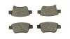Bremsbelagsatz, Scheibenbremse Hinterachse HART 223 162 Bild Bremsbelagsatz, Scheibenbremse Hinterachse HART 223 162