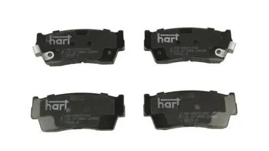 Bremsbelagsatz, Scheibenbremse Vorderachse HART 215 237 Bild Bremsbelagsatz, Scheibenbremse Vorderachse HART 215 237