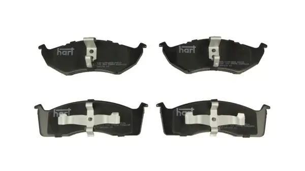 Bremsbelagsatz, Scheibenbremse Vorderachse HART 215 268