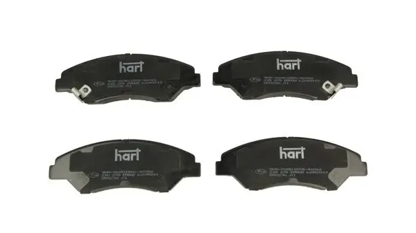 Bremsbelagsatz, Scheibenbremse Vorderachse HART 215 278