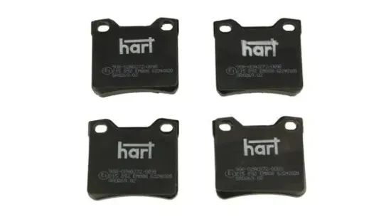 Bremsbelagsatz, Scheibenbremse Hinterachse HART 215 892 Bild Bremsbelagsatz, Scheibenbremse Hinterachse HART 215 892