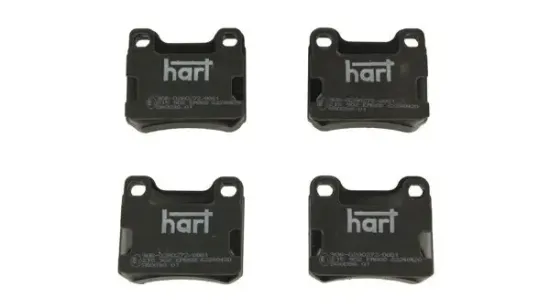 Bremsbelagsatz, Scheibenbremse Hinterachse HART 215 902 Bild Bremsbelagsatz, Scheibenbremse Hinterachse HART 215 902