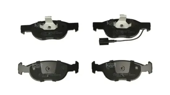Bremsbelagsatz, Scheibenbremse Vorderachse HART 215 938 Bild Bremsbelagsatz, Scheibenbremse Vorderachse HART 215 938