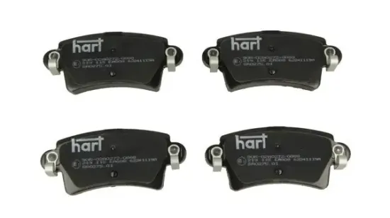Bremsbelagsatz, Scheibenbremse HART 219 115 Bild Bremsbelagsatz, Scheibenbremse HART 219 115
