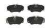 Bremsbelagsatz, Scheibenbremse Vorderachse HART 219 151