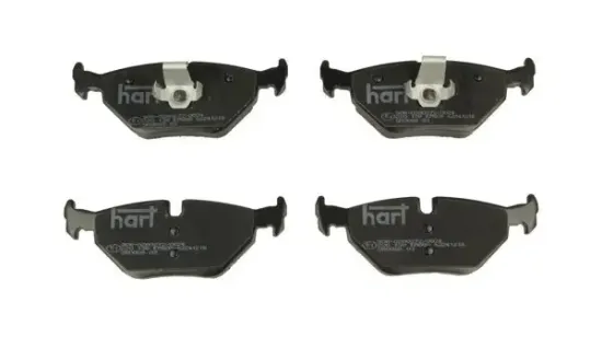 Bremsbelagsatz, Scheibenbremse Hinterachse HART 220 138 Bild Bremsbelagsatz, Scheibenbremse Hinterachse HART 220 138