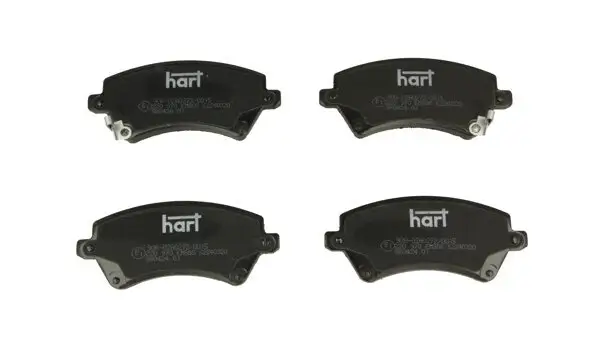 Bremsbelagsatz, Scheibenbremse Vorderachse HART 220 970