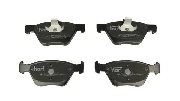 Bremsbelagsatz, Scheibenbremse Vorderachse HART 221 088