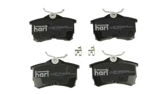 Bremsbelagsatz, Scheibenbremse Hinterachse HART 221 109 Bild Bremsbelagsatz, Scheibenbremse Hinterachse HART 221 109