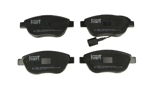 Bremsbelagsatz, Scheibenbremse Vorderachse HART 221 115