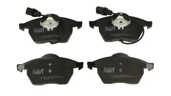 Bremsbelagsatz, Scheibenbremse Vorderachse HART 221 406 Bild Bremsbelagsatz, Scheibenbremse Vorderachse HART 221 406