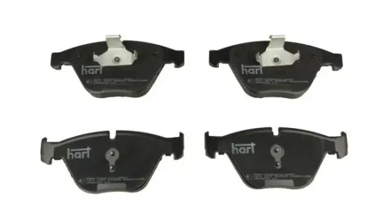 Bremsbelagsatz, Scheibenbremse Vorderachse HART 221 623 Bild Bremsbelagsatz, Scheibenbremse Vorderachse HART 221 623