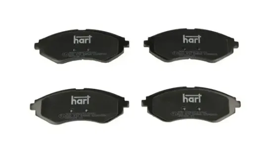 Bremsbelagsatz, Scheibenbremse Vorderachse HART 222 412 Bild Bremsbelagsatz, Scheibenbremse Vorderachse HART 222 412