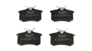 Bremsbelagsatz, Scheibenbremse Hinterachse HART 223 160