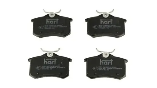 Bremsbelagsatz, Scheibenbremse Hinterachse HART 223 160 Bild Bremsbelagsatz, Scheibenbremse Hinterachse HART 223 160