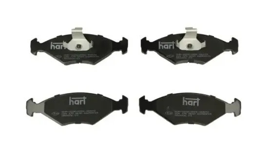 Bremsbelagsatz, Scheibenbremse Vorderachse HART 224 175 Bild Bremsbelagsatz, Scheibenbremse Vorderachse HART 224 175