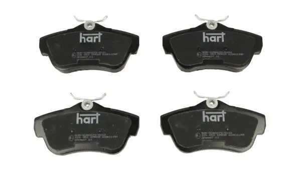 Bremsbelagsatz, Scheibenbremse Hinterachse HART 226 053