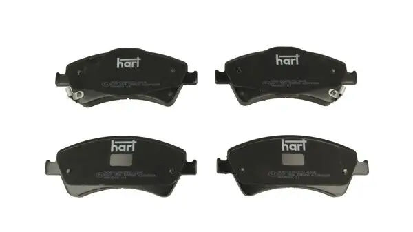 Bremsbelagsatz, Scheibenbremse Vorderachse HART 227 354