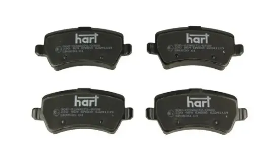 Bremsbelagsatz, Scheibenbremse HART 230 959 Bild Bremsbelagsatz, Scheibenbremse HART 230 959