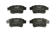 Bremsbelagsatz, Scheibenbremse Hinterachse HART 232 358