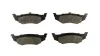 Bremsbelagsatz, Scheibenbremse Hinterachse HART 221 664 Bild Bremsbelagsatz, Scheibenbremse Hinterachse HART 221 664