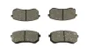 Bremsbelagsatz, Scheibenbremse Hinterachse HART 224 173 Bild Bremsbelagsatz, Scheibenbremse Hinterachse HART 224 173