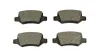 Bremsbelagsatz, Scheibenbremse Hinterachse HART 225 733 Bild Bremsbelagsatz, Scheibenbremse Hinterachse HART 225 733