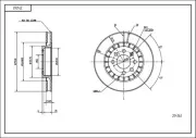 Bremsscheibe Vorderachse HART 214 161